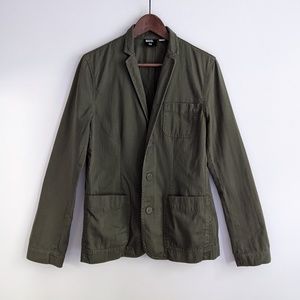 Green Lightweight Chore Jacket / Blazer - Small